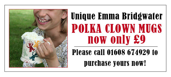 Polka Clown Mug flyer1