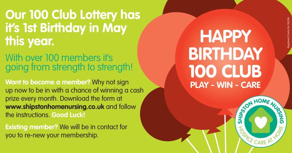 100 CLub Lottery Birthday