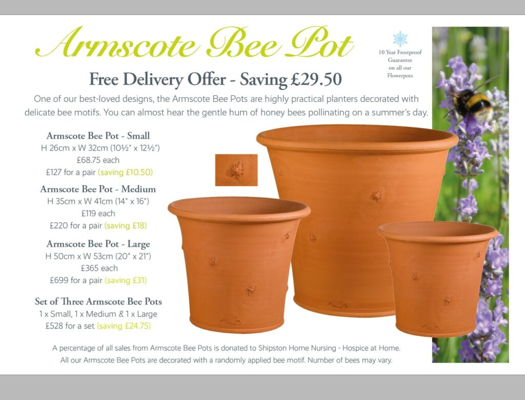 Armscote Bee Pot from Whichford Pottery