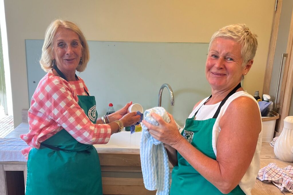 SHN team volunteering at fundraising event