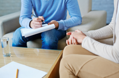 counselling session for bereavment