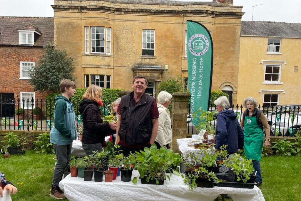 Volunteers with Shipston home nursing