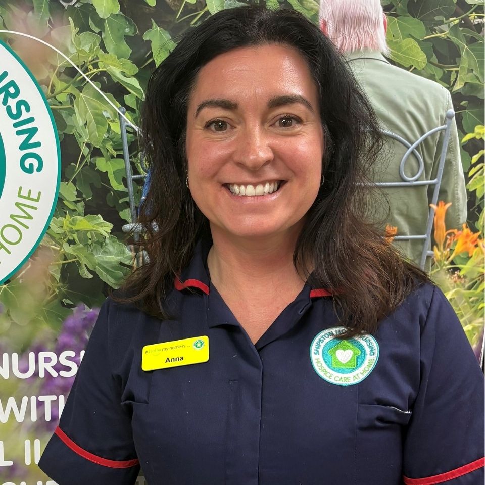 Anna Briggs, Head of Nursing at Shipston Home Nursing